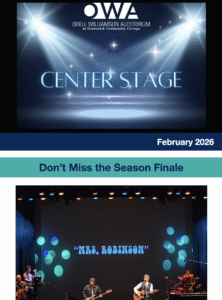 Cover of February 2026 issue of Center Stage